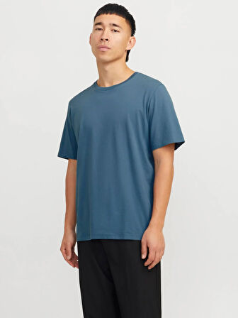JJEORGANIC BASIC TEE SS O-NECK NOOS Oceanview