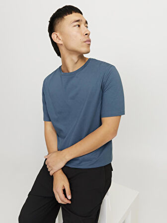 JJEORGANIC BASIC TEE SS O-NECK NOOS Oceanview