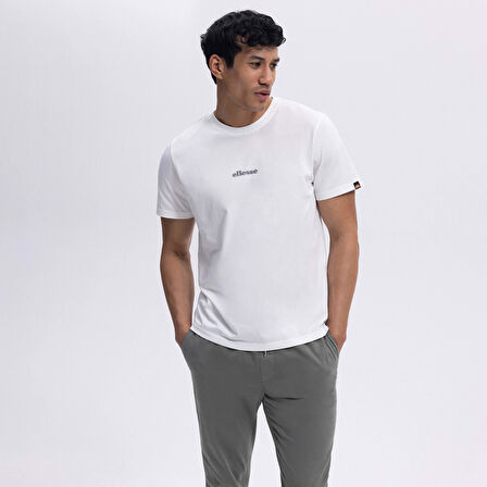Ellesse Erkek Tişört EM462-OF Off White