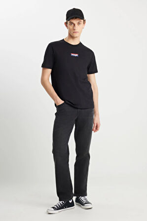 Regular Fit Small Logo T-shirt Black