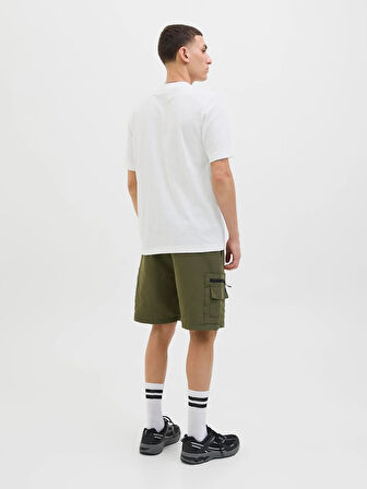 JCOSAGO LOGO SLUB TEE SS CREW NECK LN Bright White