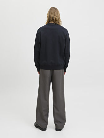 JPRBLACHAD BRANDING SWEAT CREW NECK LN Black Beauty