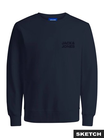 JORLOGO SWEAT CREW NECK TR SS25 Navy Blazer