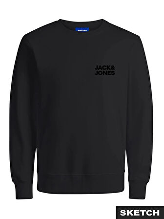 JORLOGO SWEAT CREW NECK TR SS25 Black
