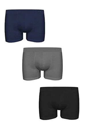 JOHN FRANK ÜÇLÜ NATURAL HIDDEN MODAL BOXER Multicolor