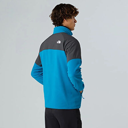 M GLACIER HEAVYWEIGHT 1/2 ZIP BLUE