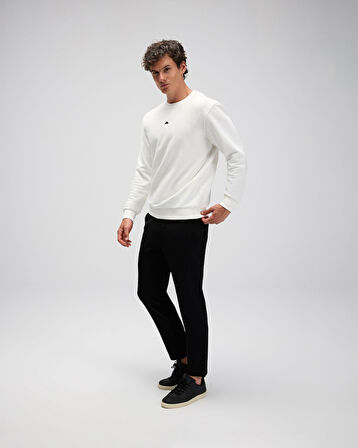Ellesse Erkek Sweatshirt EM556-OF Off White