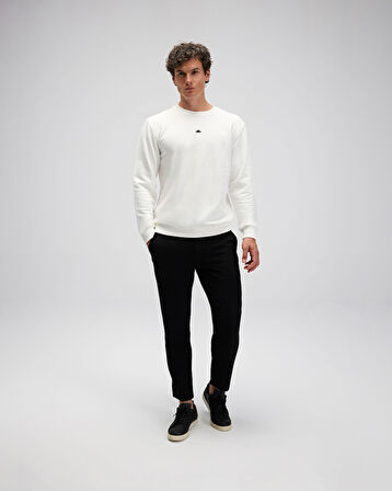 Ellesse Erkek Sweatshirt EM556-OF Off White