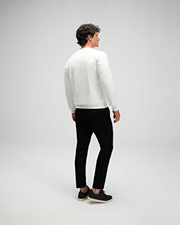 Ellesse Erkek Sweatshirt EM556-OF Off White