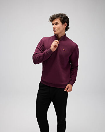 Ellesse Erkek Sweatshirt EM580-BRD Bordeaux