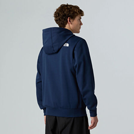 M SIMPLE DOME FULL ZIP HOODIE Navy