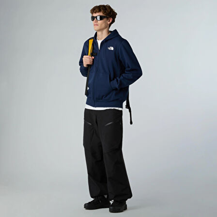 M SIMPLE DOME FULL ZIP HOODIE Navy