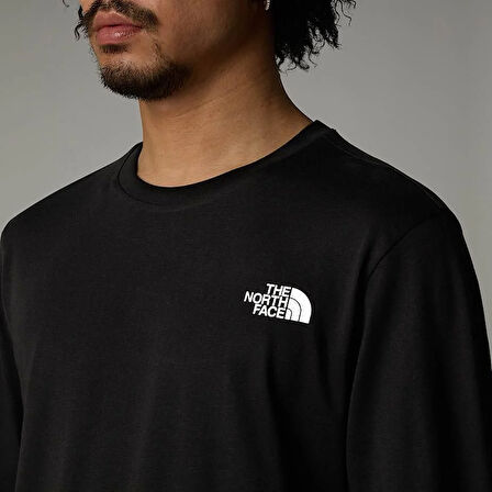 M L/S EASY TEE Black