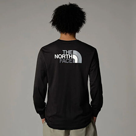 M L/S EASY TEE Black