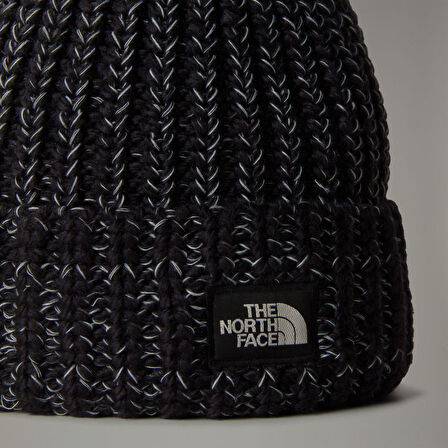 COZY CHUNKY CABIN BEANIE Black