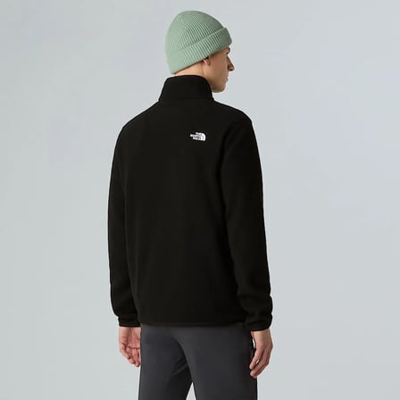 M GLACIER FLEECE 1/4 ZIP JACKET Black