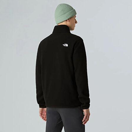 M GLACIER FLEECE 1/4 ZIP JACKET Black