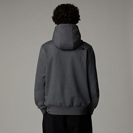 M SIMPLE DOME REGULAR HOODIE GREY