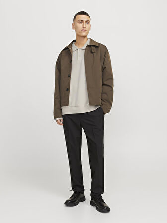 JJEBRADLEY SWEAT POLO NOOS Moonbeam