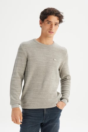 Erkek Triko Kazak Beige