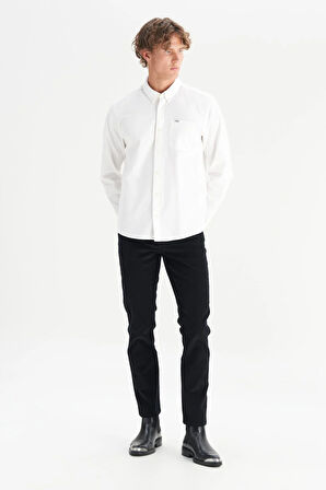 Erkek Tek Cepli Gömlek White