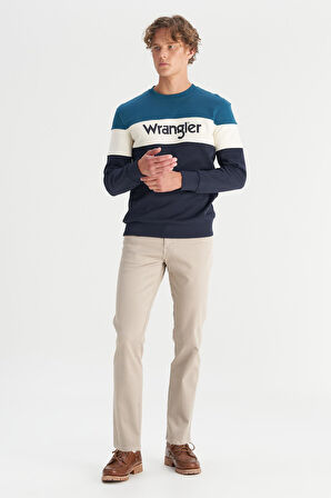 Regular Fit Sweatshirt Petrol