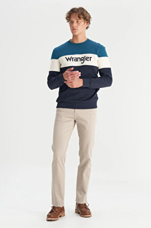 Regular Fit Sweatshirt Petrol