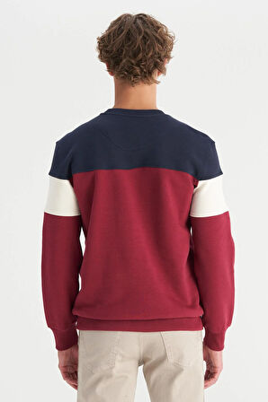 Regular Fit Sweatshirt Wine