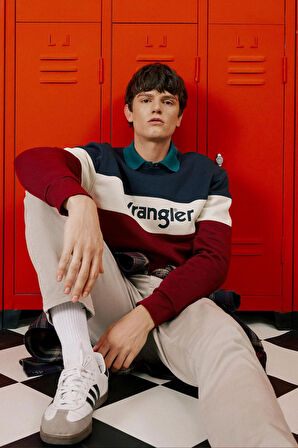 Regular Fit Sweatshirt Wine