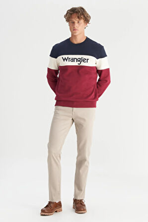 Regular Fit Sweatshirt Wine