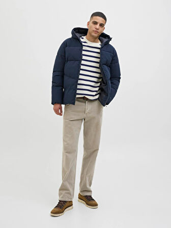 JJGLOBAL PUFFER JACKET Sky Captain
