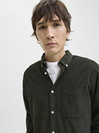 JJECLASSIC CORD SHIRT L/S SN Rosin