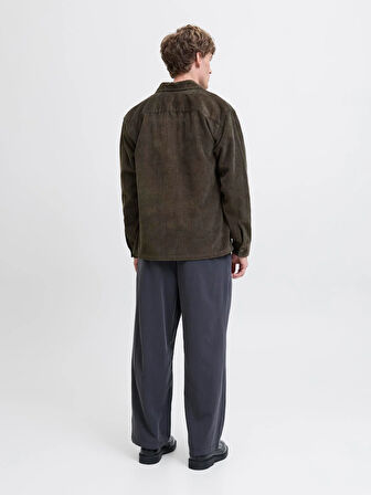 JPRBLUWILL CORDUROY L/S OVERSHIRT SN Olive