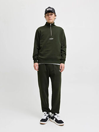 JJESOHO SWEAT QUARTER ZIP HN NOOS Duffel Bag