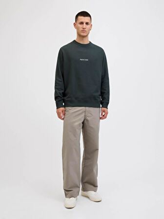 JORNORREBRO EMB SWEAT CREW NOOS Forest River