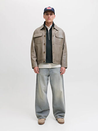 JORNORREBRO EMB SWEAT HIGH NECK NOOS Forest River