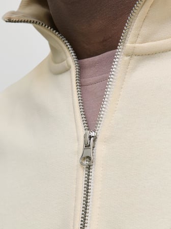 JORNORREBRO EMB SWEAT HIGH NECK NOOS Antique White