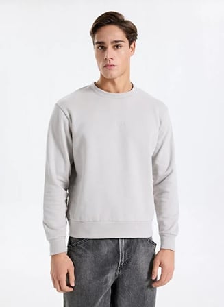 JCOSTANCE SWEAT CREW NECK Vapor Blue