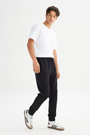 Erkek Pike İnterlock Sweatpant Black
