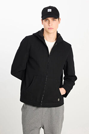 M Local Coll. Full Zip Jacket Black