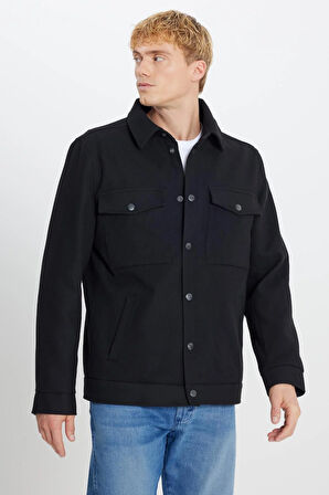 Erkek İnce Ceket Black