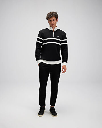 Ellesse Erkek Sweatshirt EM619-BK Black