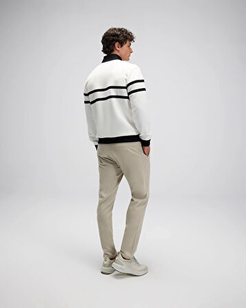 Ellesse Erkek Sweatshirt EM619-OF Off White