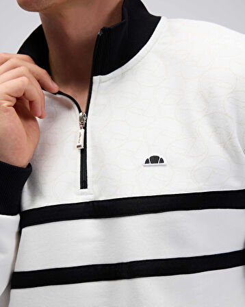 Ellesse Erkek Sweatshirt EM619-OF Off White