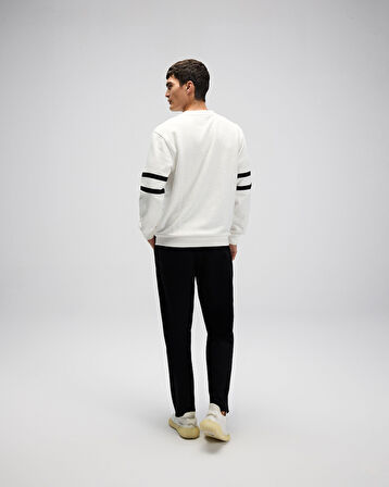 Ellesse Erkek Sweatshirt EM618-OF Off White