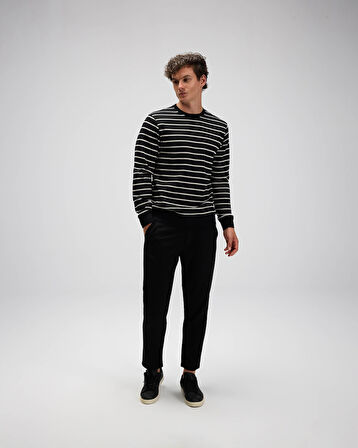 Ellesse Erkek Sweatshirt EM592-BK Black