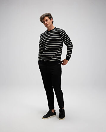 Ellesse Erkek Sweatshirt EM592-BK Black