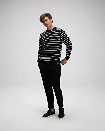 Ellesse Erkek Sweatshirt EM592-BK Black