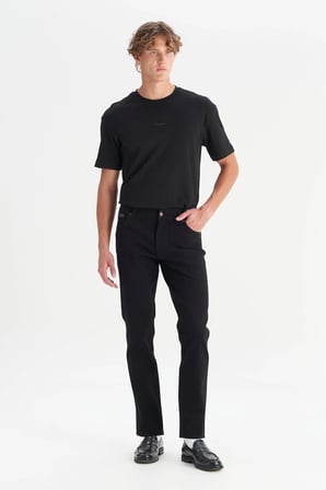 Texas Slim Denim Pantolon Black