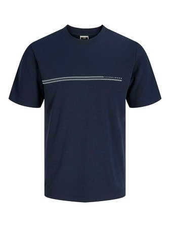 JCOFUSION CHEST BRAND TEE SS CREW NOOS Outer Space